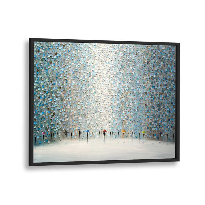 RAIN SYMPHONY , MODERN IMPRESSIONISM PAINTINGS