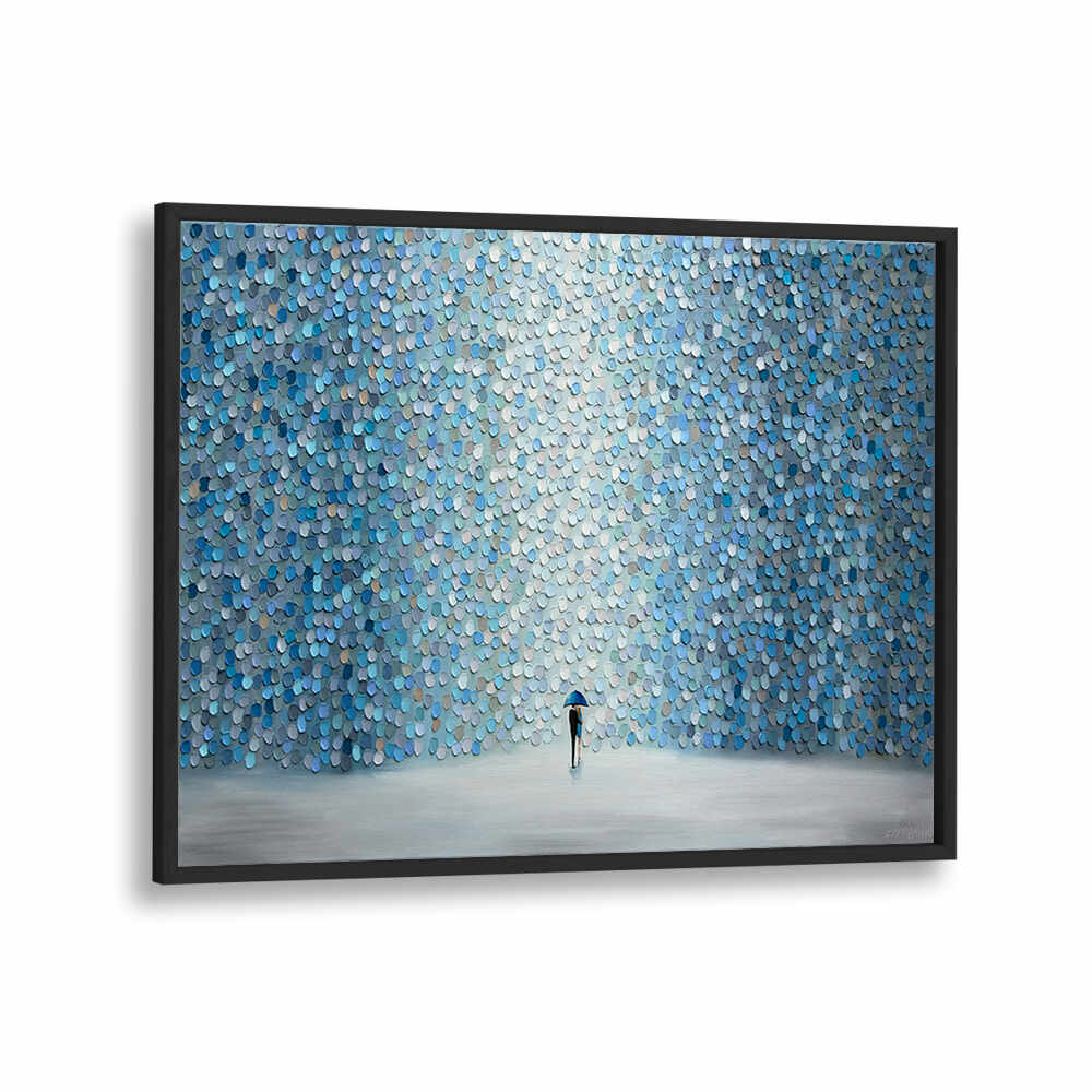 RAINFALL MELODY , MODERN IMPRESSIONISM PAINTINGS