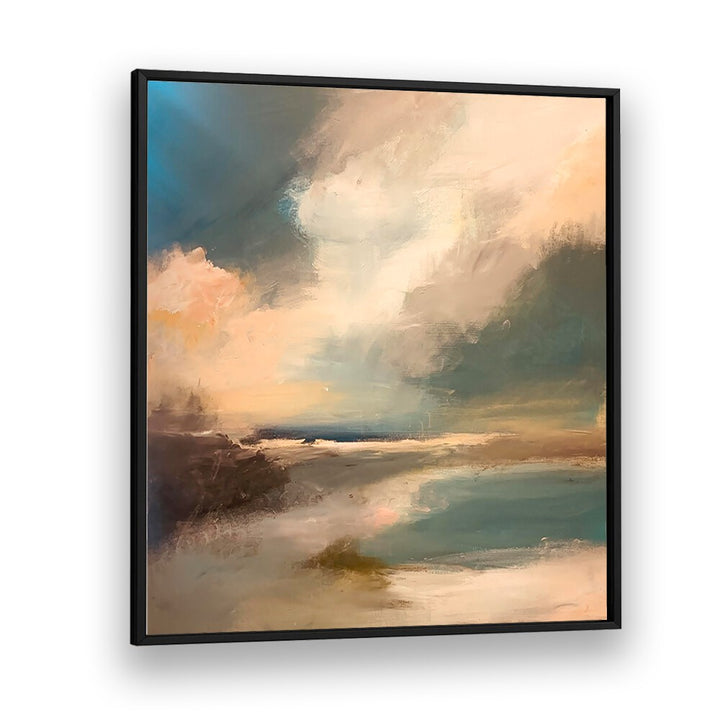 Vibrant SERENE SEASCAPE DYNAMIC SKY, LANDSCAPE PAINTINGS, perfect for transforming your living space with tranquility.