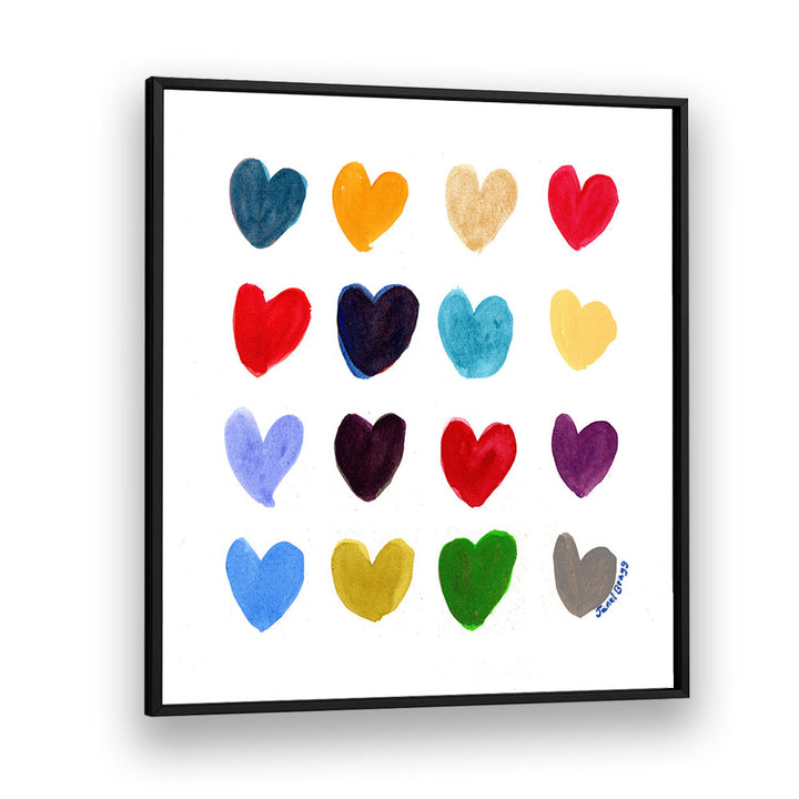 SQUARE OF HEARTS I , FASHION POSTERS