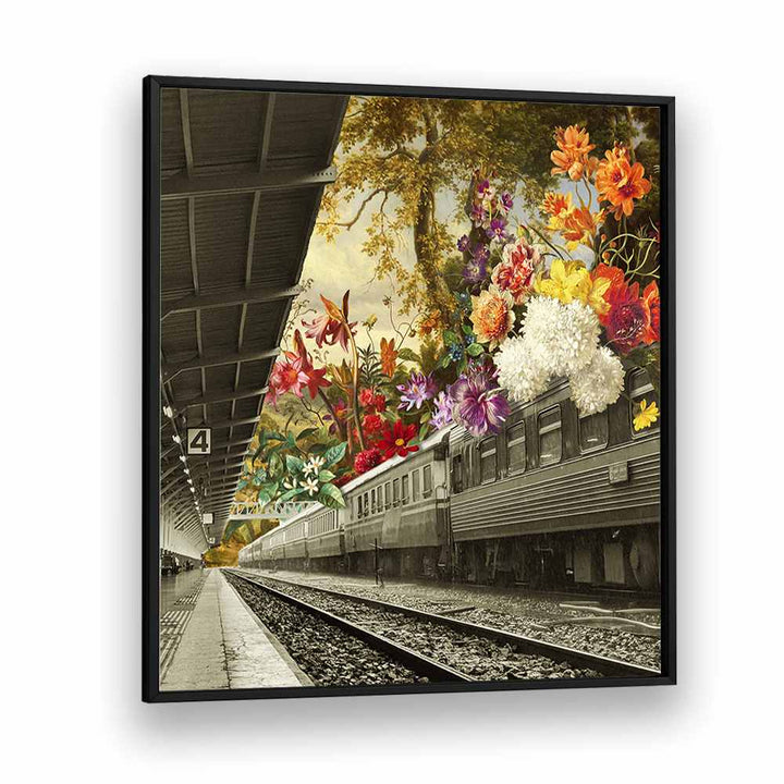 SURREAL FLORAL TRAIN
