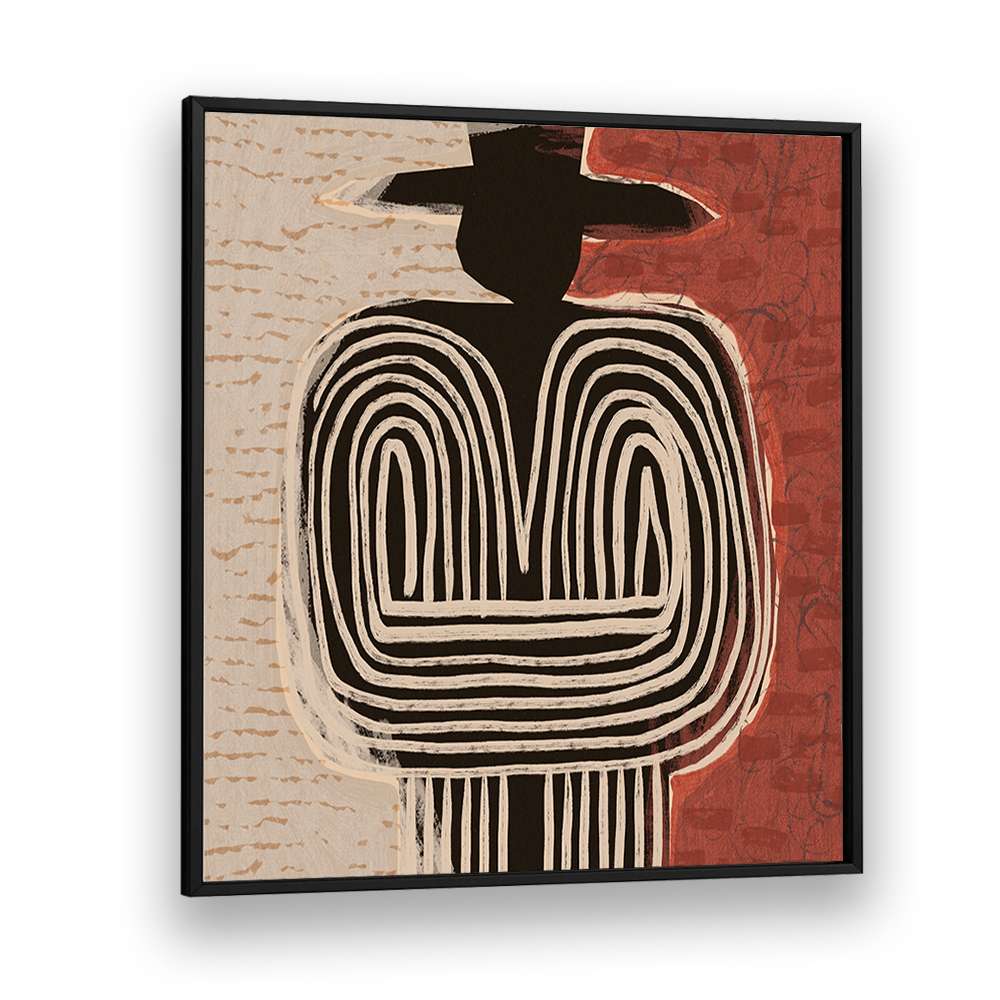 TRIBAL FIGURE WITH HAT