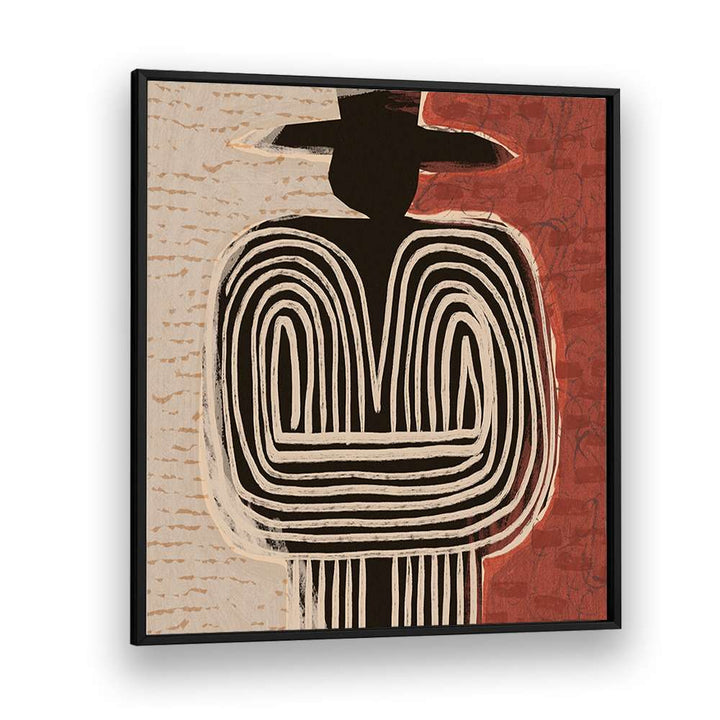 TRIBAL FIGURE WITH HAT