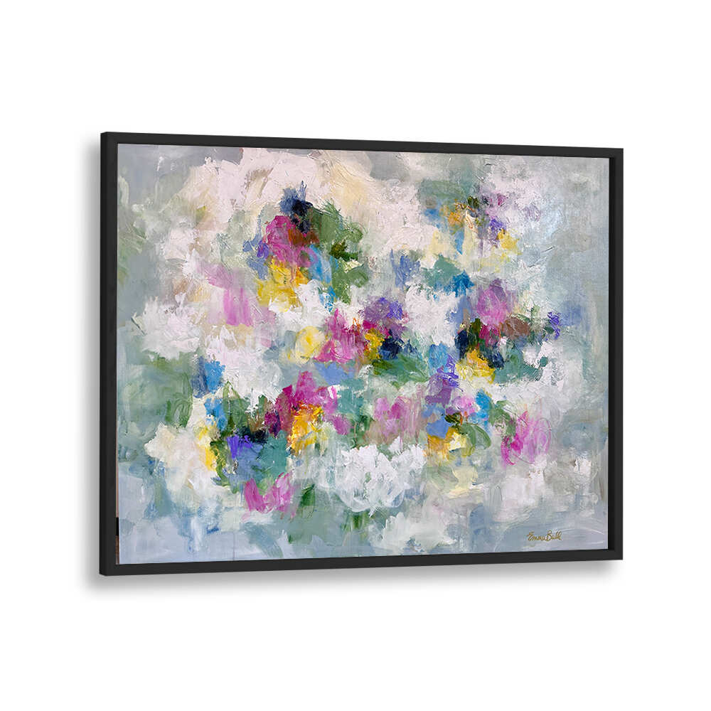 VIBRANT COLORS II, ABSTRACT PAINTINGS features a stunning blend of colors, perfect for transforming any space elegantly.