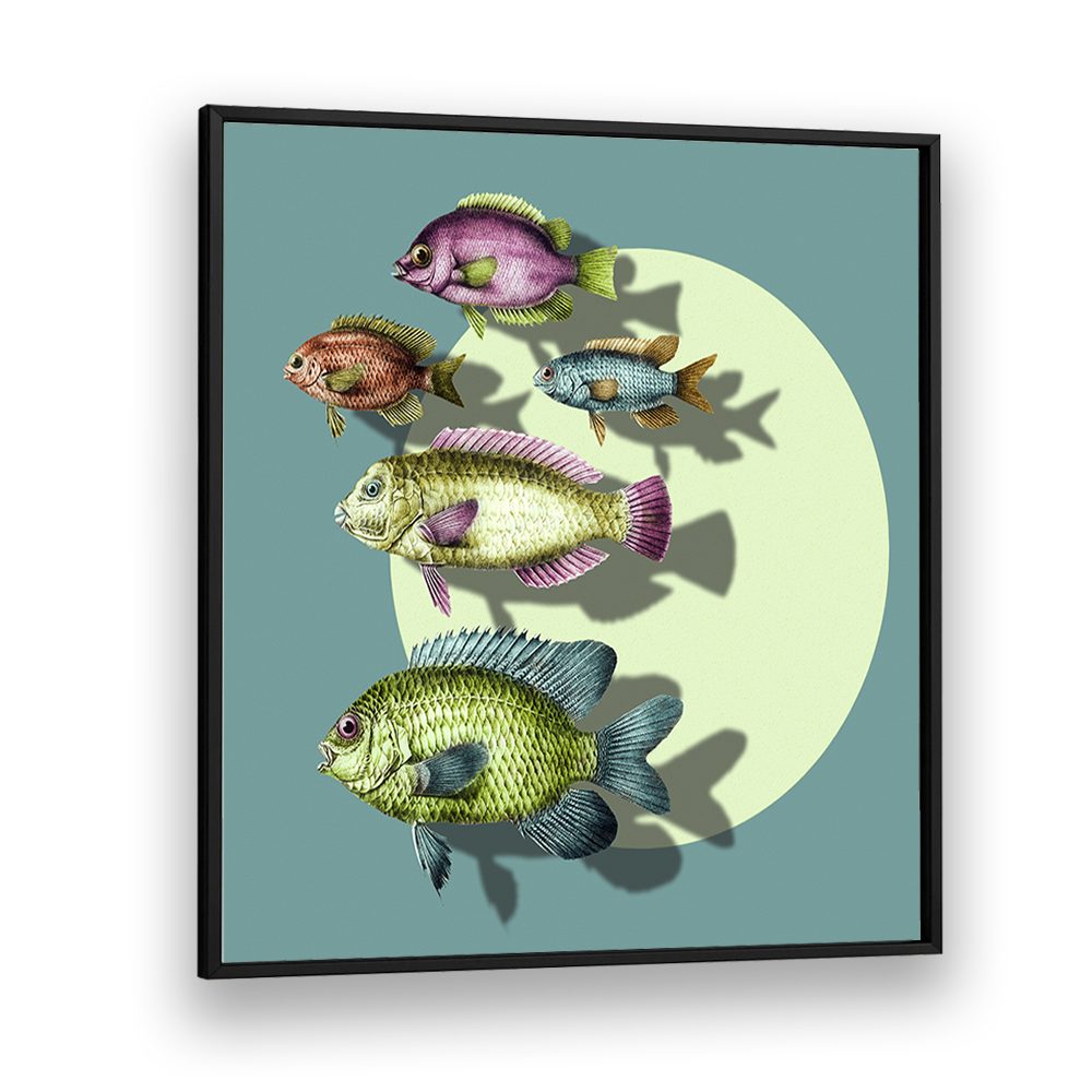 VIBRANT SWIMMING FISH