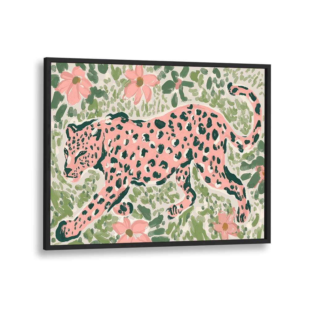 WHIMSICAL PINK LEOPARD