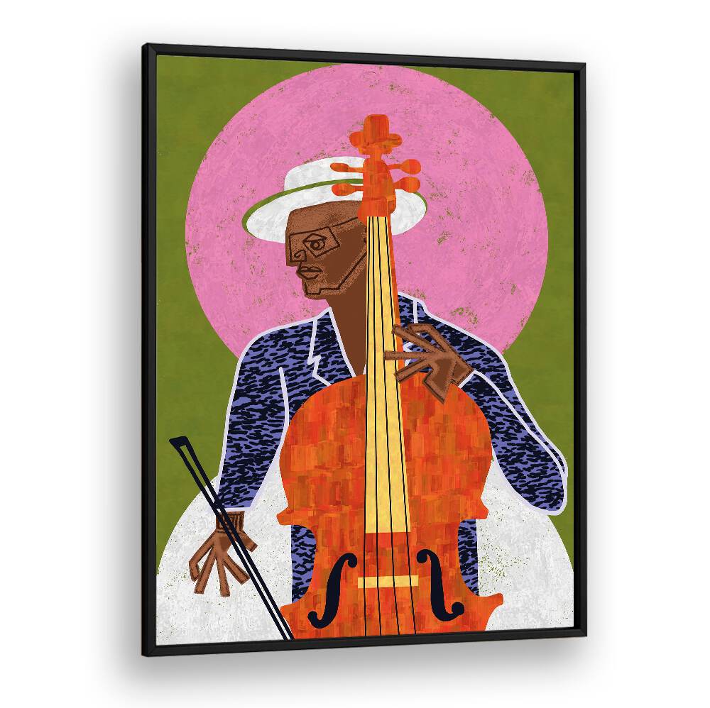 Musician Guy VII movie poster featuring a cellist, perfect for inspiring creativity and passion in music.