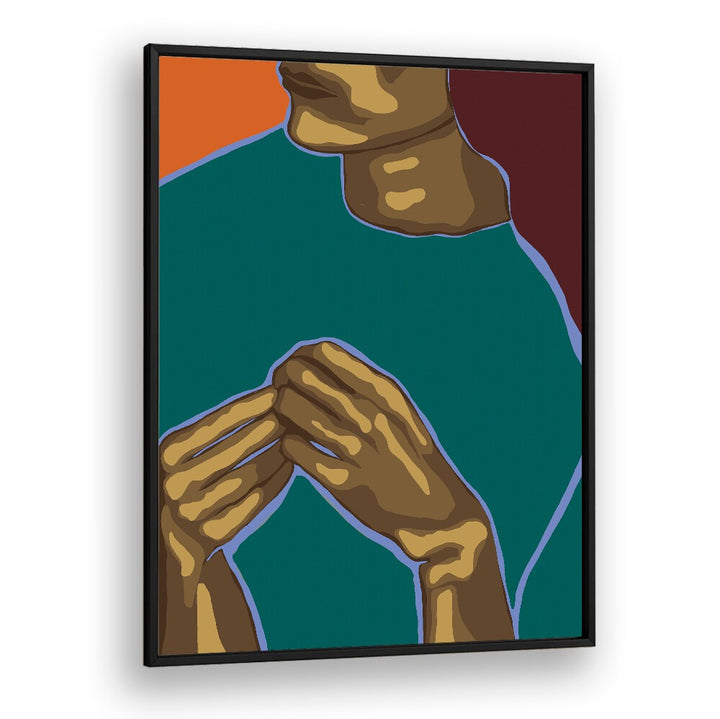 Vibrant hands against a colorful background, showcasing UNCRAZY, PORTRAITS & FIGURATIVE ILLUSTRATIONS artistry.