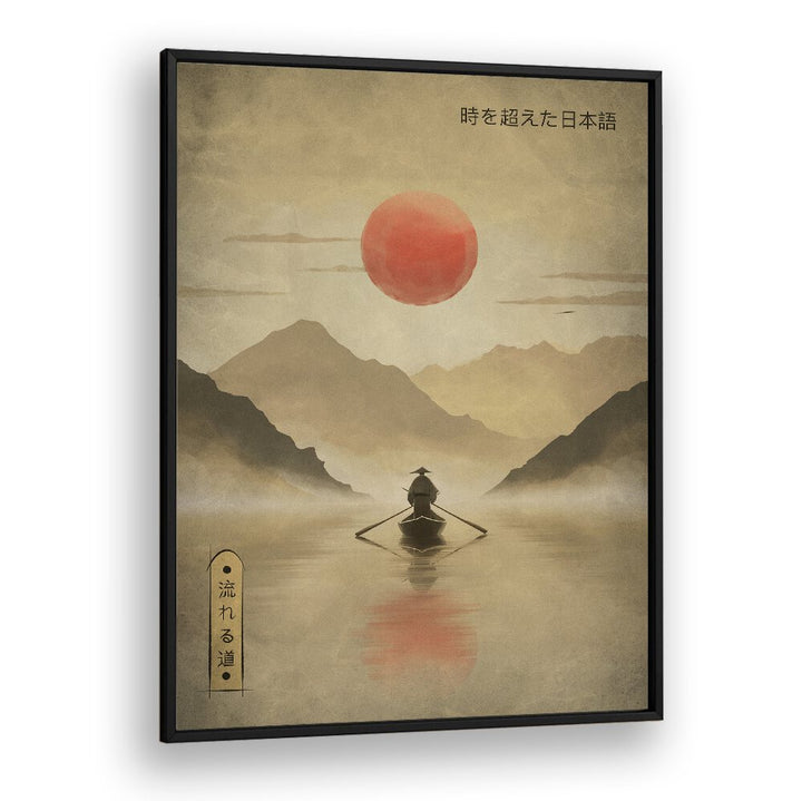 Experience tranquility with RIVER OF SOLITUDE, JAPANESE PAINTINGS, capturing serene beauty and reflection.
