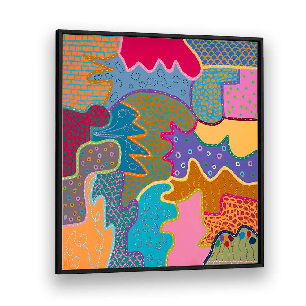COLOUR WARMS THE SOUL II , PATTERN ART PRINTS