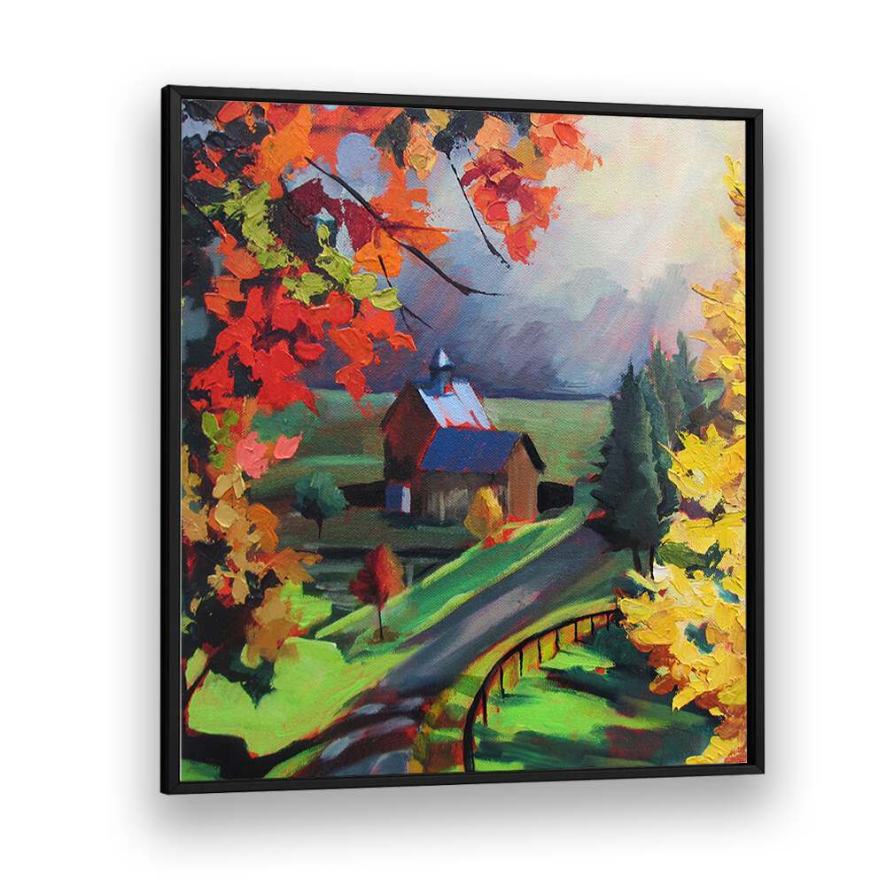 BORROWED LIGHT I , LANDSCAPE PAINTINGS