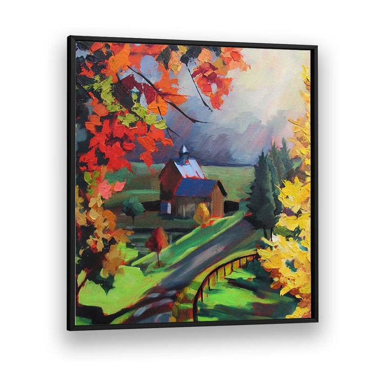 BORROWED LIGHT I , LANDSCAPE PAINTINGS