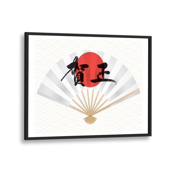 Elegant fan artwork showcasing traditional style in THE WINDMAKER, JAPANESE PAINTINGS, perfect for any decor.