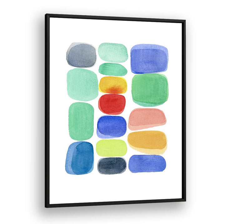 Vibrant COLOR BLOCKS I, ABSTRACT PAINTINGS artwork, perfect for enhancing any contemporary space.