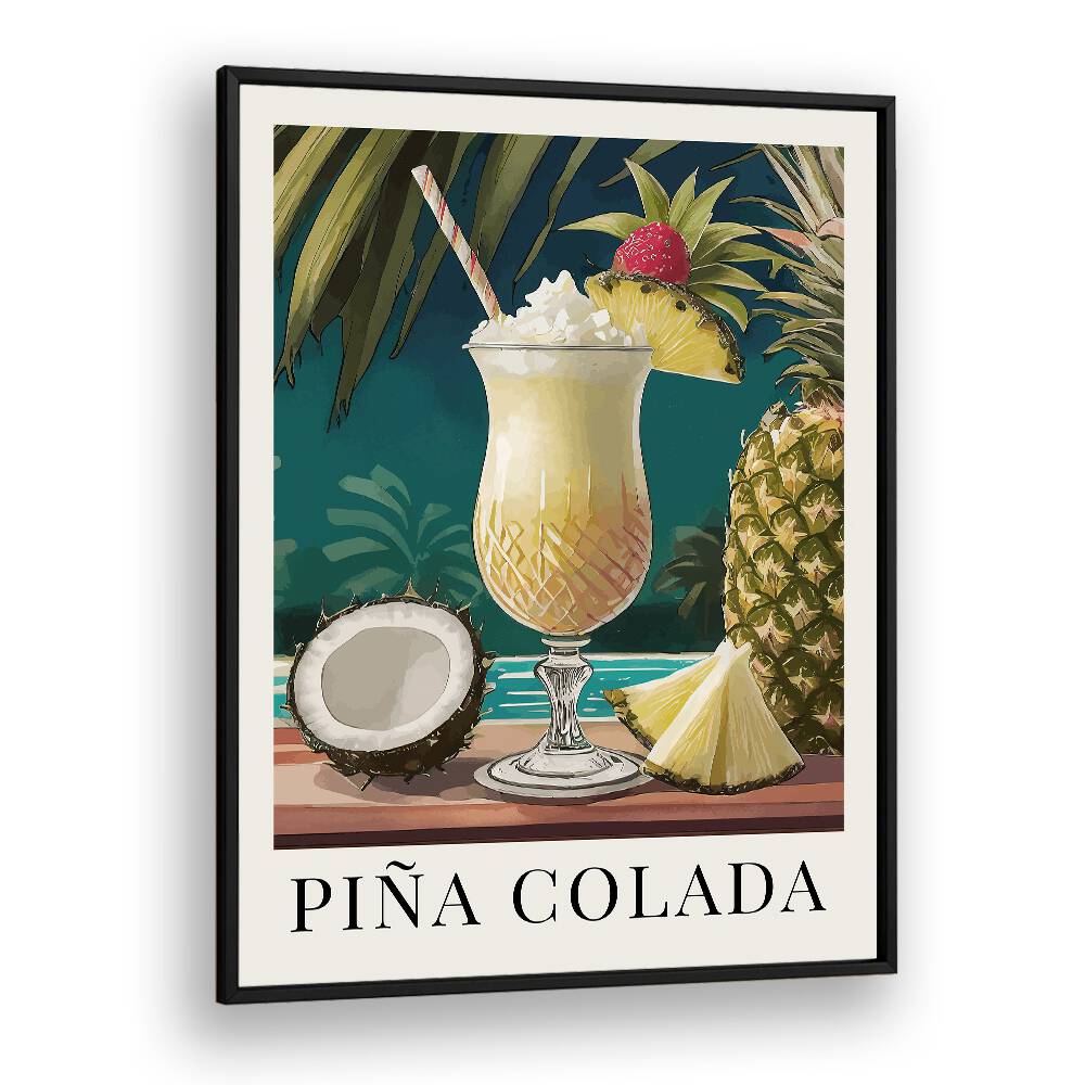 PINA COLADA BY ANDREAS MAGNUSSON, BAR POSTERS , BAR ART PRINTS