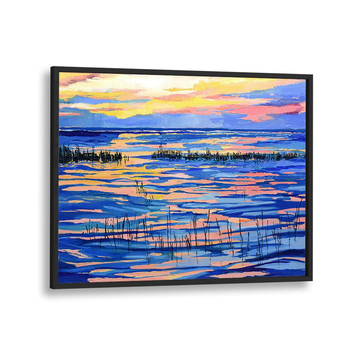 SUNSET COLORS , LANDSCAPE PAINTINGS