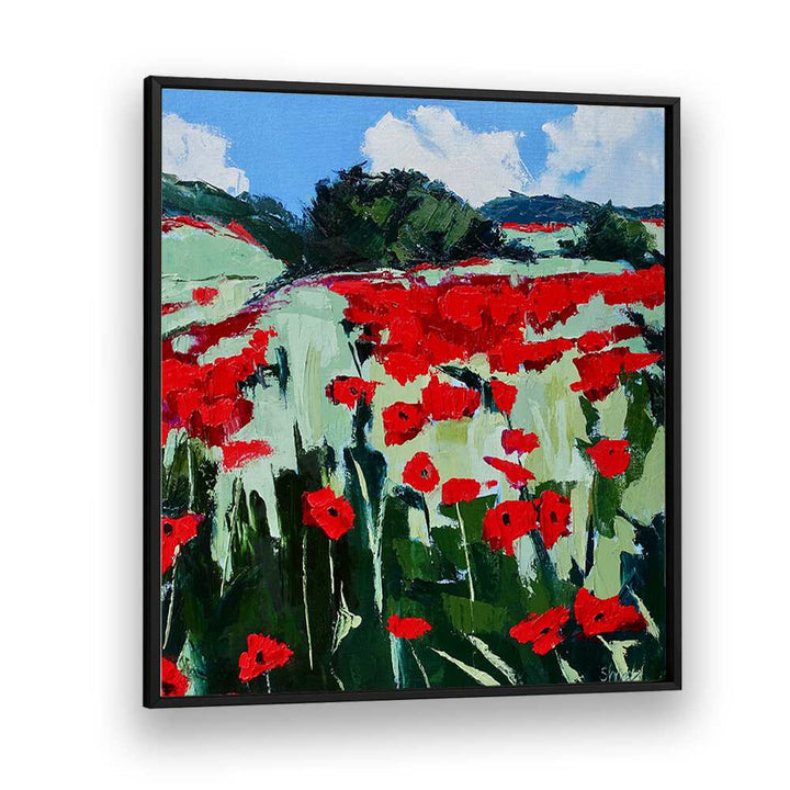 POPPIES , LANDSCAPE PAINTINGS