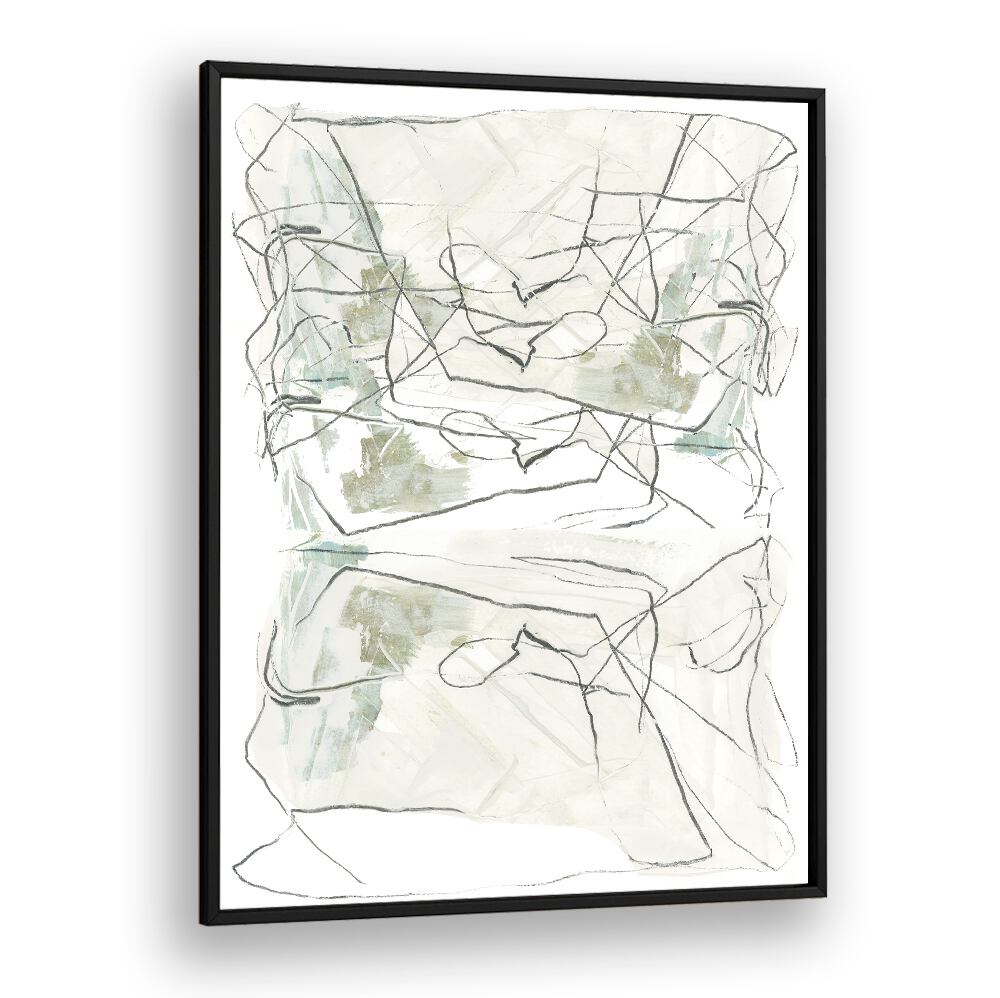 Captivating NEUTRAL ABSTRACT SHAPES V, ABSTRACT PAINTINGS featuring harmonious shapes and tones for sophisticated decor.