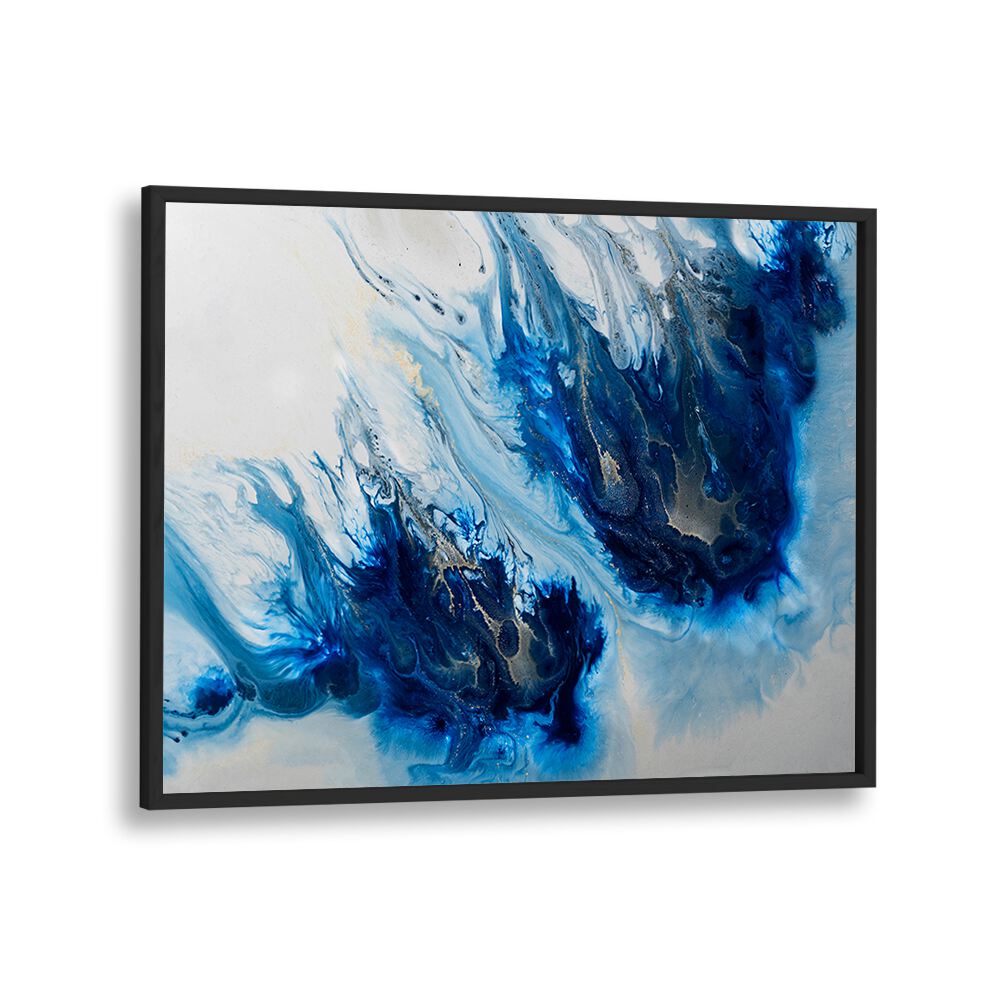 Stunning blue hues in the POPULAR - VIBRANCE, ABSTRACT PAINTINGS collection to elevate your home decor.