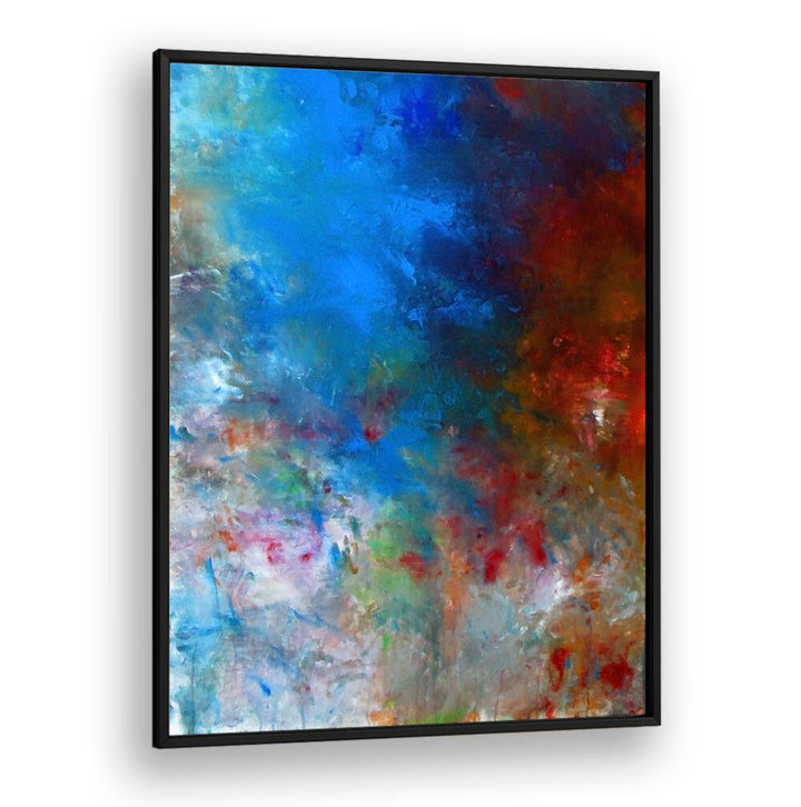 Vibrant colors and bold strokes define TIME AND SPACE, ABSTRACT PAINTINGS, perfect for transforming your space.