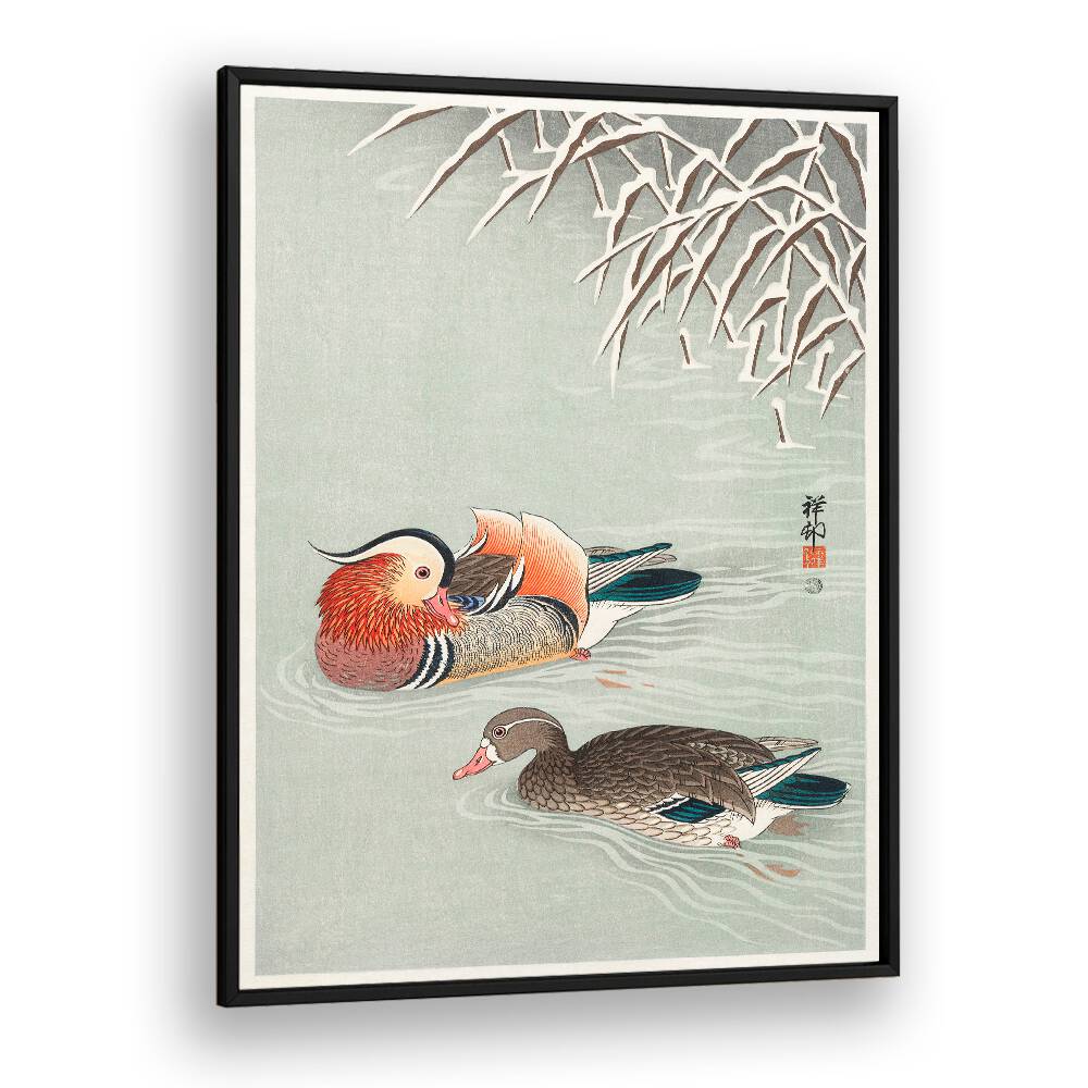 MANDARIN DUCKS (1925 - 1936)   , JAPANESE PAINTINGS , JAPANESE ART PRINTS