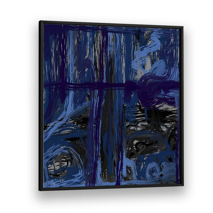 Elegant BLUE OCEANIC, ABSTRACT PAINTINGS capture coastal beauty, perfect for enhancing your home decor.