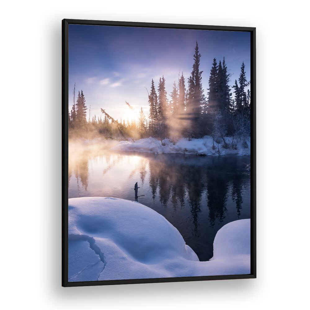 ALASKAN WINTER BY STEFAN HEFELE , LANDSCAPE PHOTO PRINTS