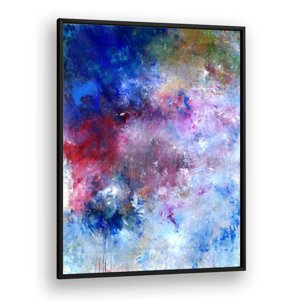 Vibrant colors merge in ABSTRACT DESIGN IV, a stunning piece of ABSTRACT PAINTINGS perfect for modern living spaces.