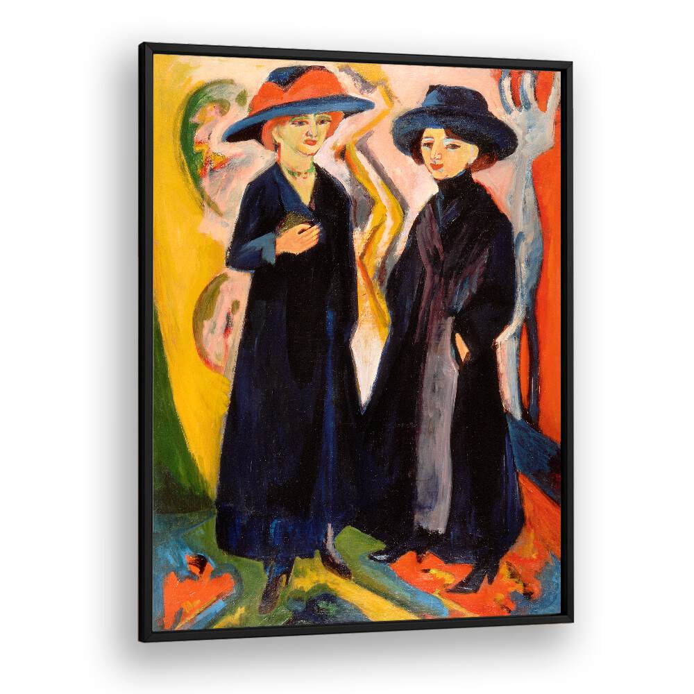 TWO WOMEN (1922) , VINTAGE PAINTINGS