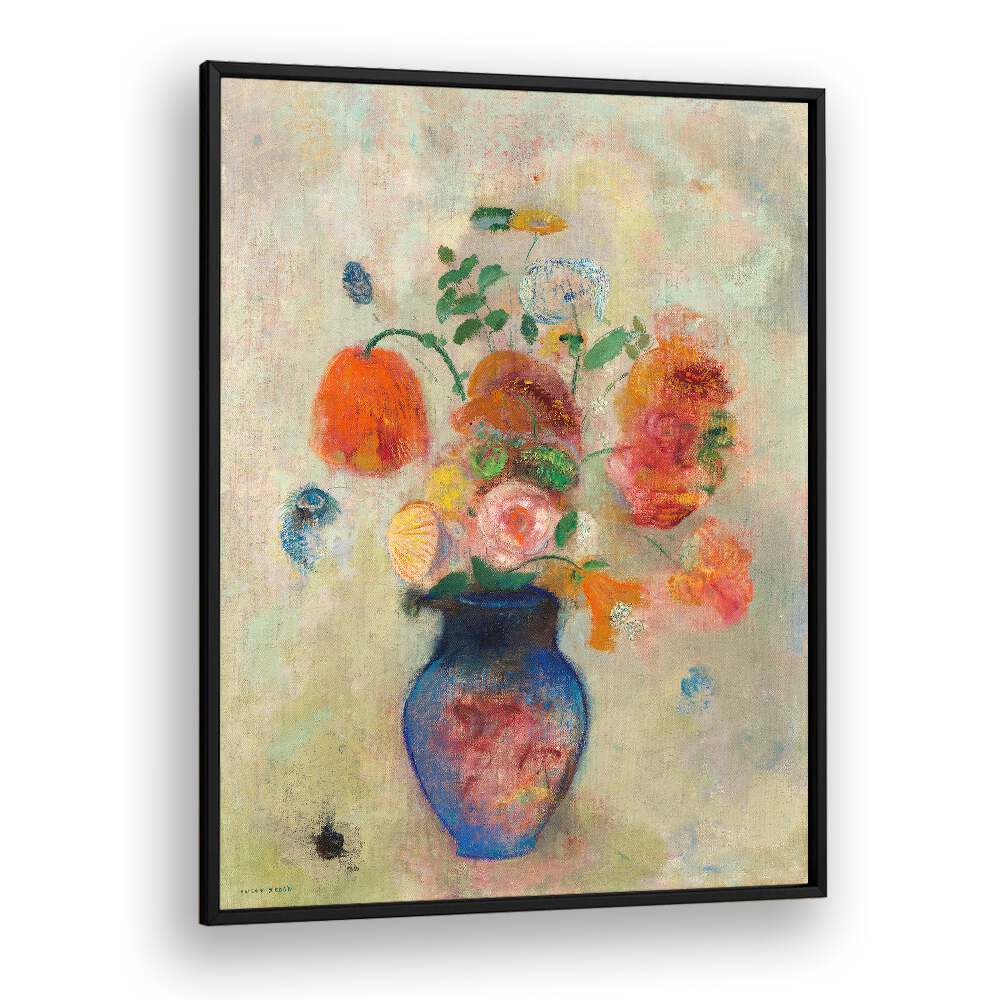 LARGE VASE WITH FLOWERS (1912) , VINTAGE PAINTINGS