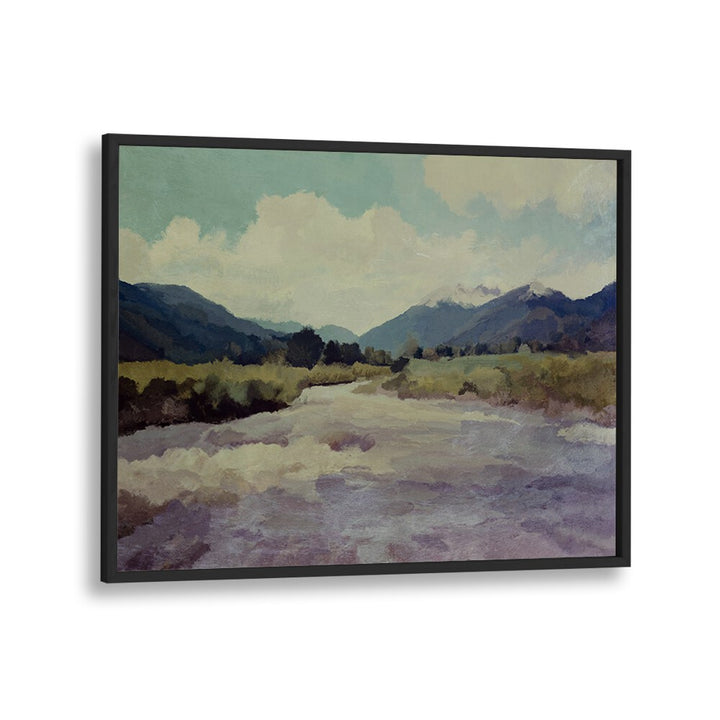 Serene VALLEY RIVER, LANDSCAPE PAINTINGS enhance your space with nature's beauty and tranquility. Perfect for any room.