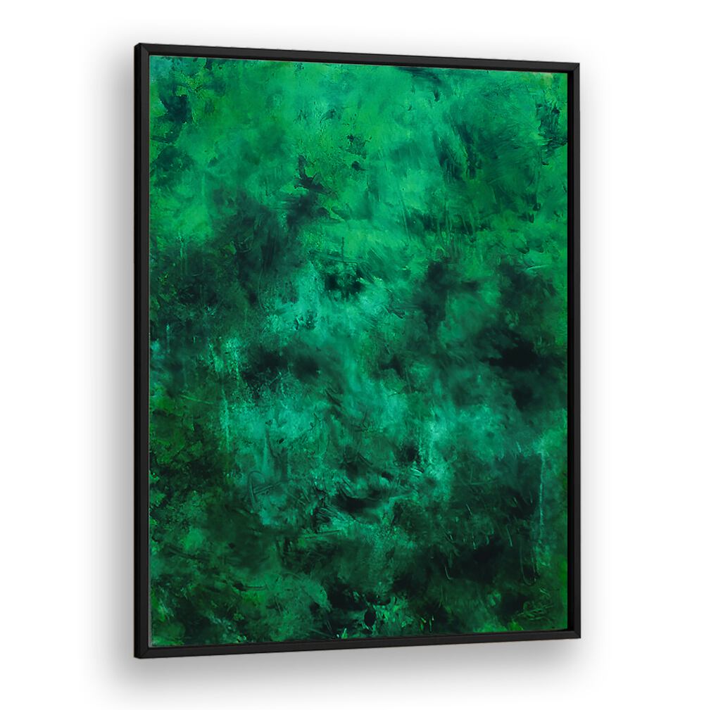 Vibrant green hues create a captivating visual experience with A TASTY , ABSTRACT PAINTINGS, perfect for modern decor.