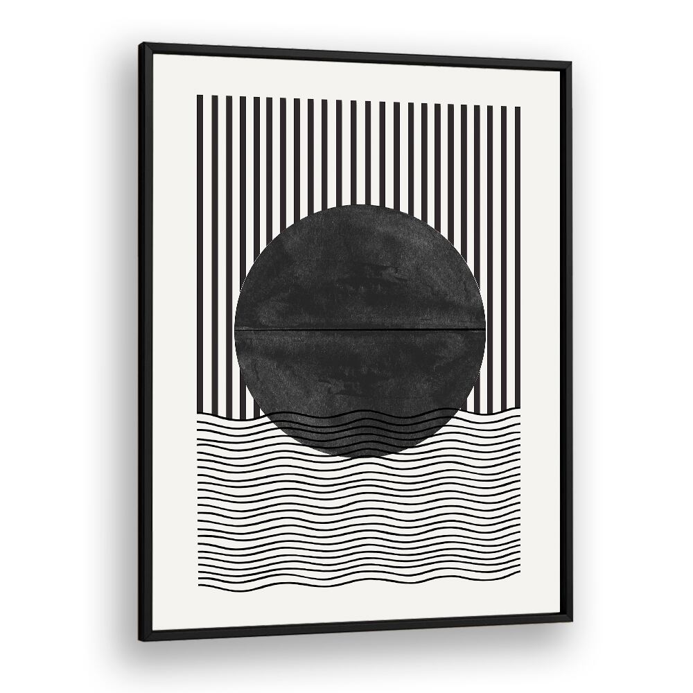 BLACK SUN I BY THE MIUUS STUDIO , ABSTRACT PAINTINGS, ABSTRACT ART PRINTS