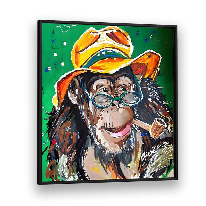 YELLOW HAT, ANIMAL PAINTINGS