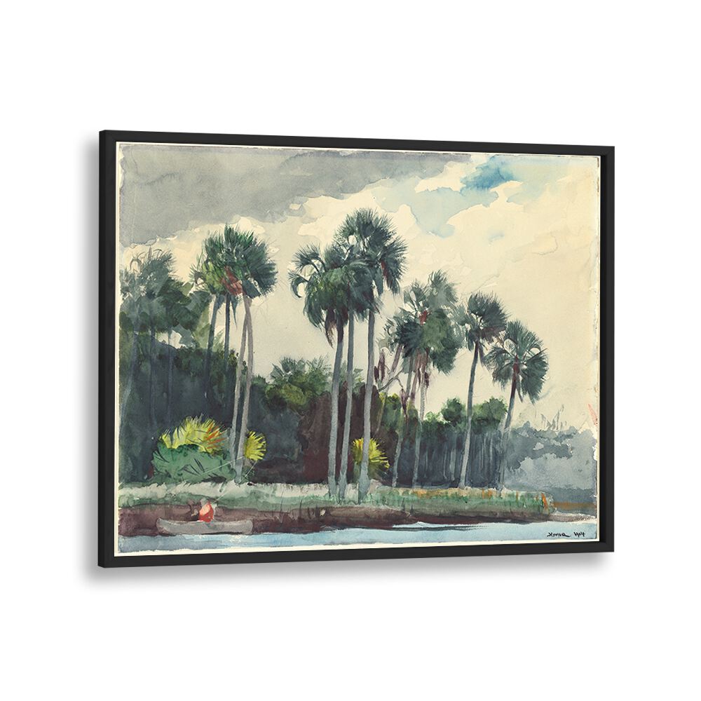 RED SHIRT, HOMOSASSA, FLORIDA (1904) ,  VINTAGE PAINTINGS