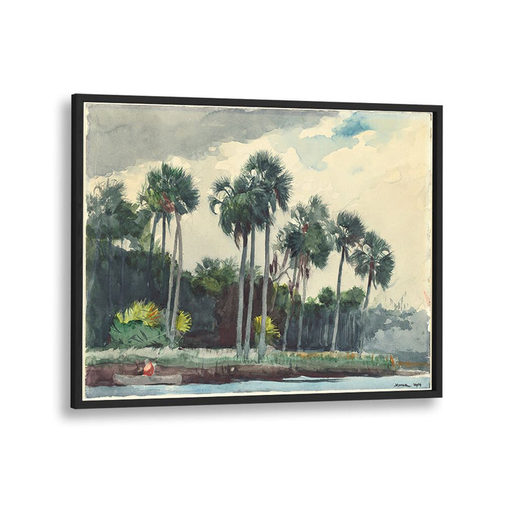 RED SHIRT, HOMOSASSA, FLORIDA (1904) ,  VINTAGE PAINTINGS