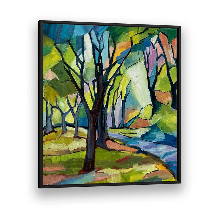 SHADOWY PATH , LANDSCAPE PAINTINGS