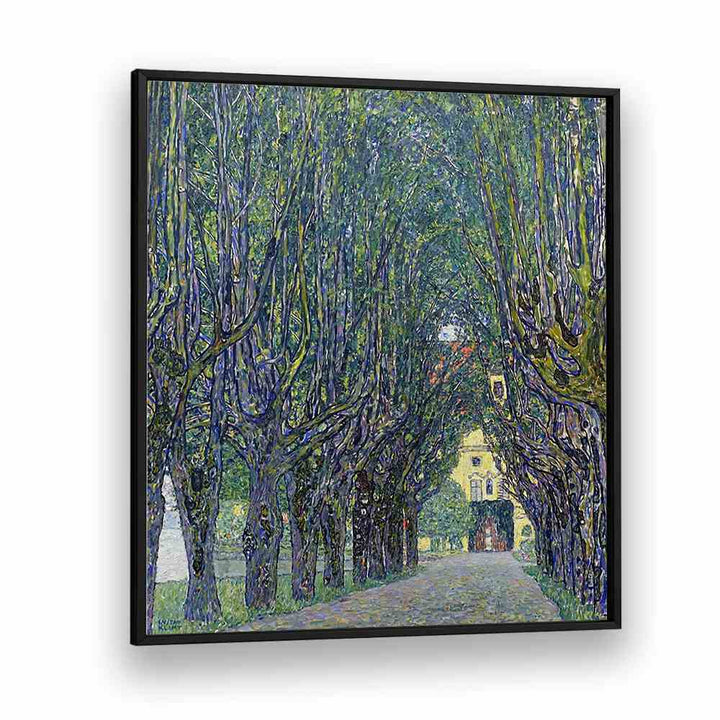ALLEE AT SCHLOSS KAMMER (1910) , VINTAGE PAINTINGS