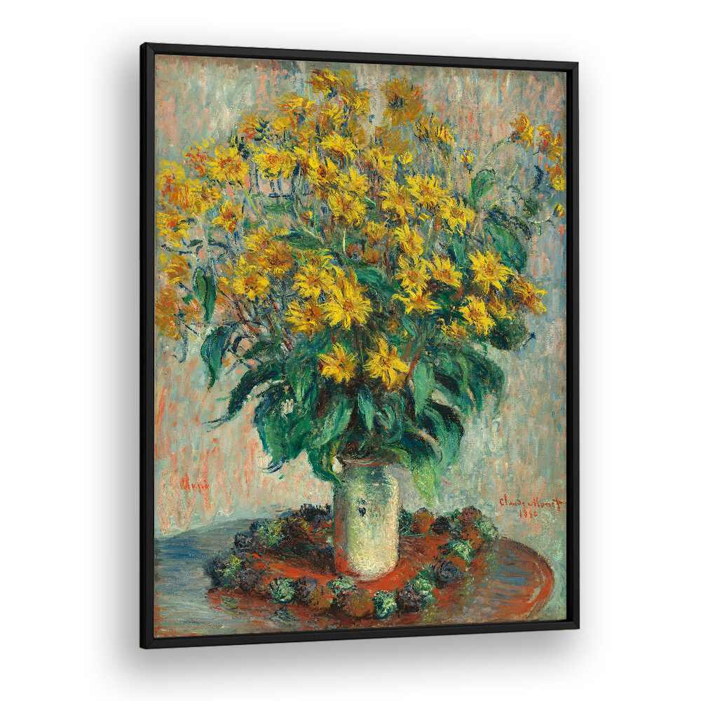 JERUSALEM ARTICHOKE FLOWERS (1880) , VINTAGE PAINTINGS