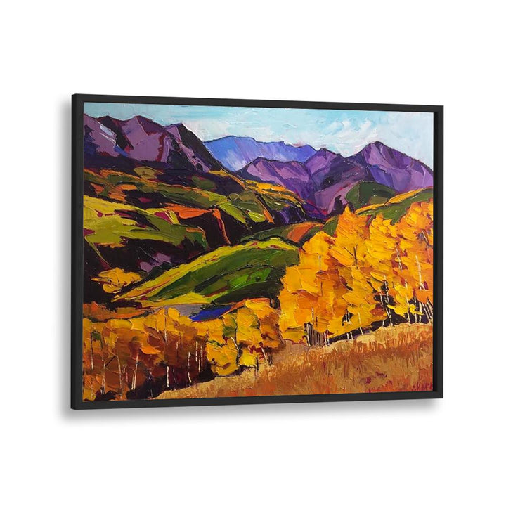 COTTON WOODS , LANDSCAPE PAINTINGS