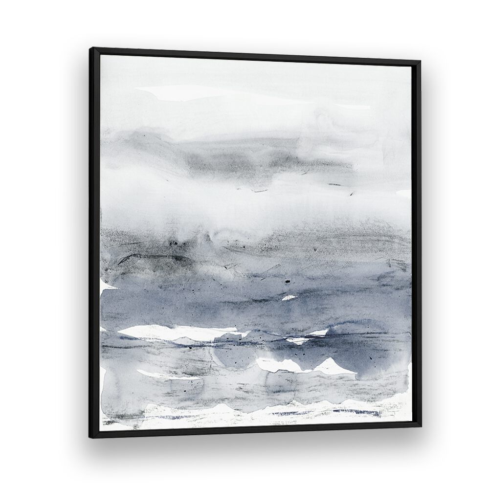 MISTY MINIMAL LANDSCAPE, ABSTRACT PAINTINGS evoke tranquility with serene misty hills and soft hues. Transform your space.
