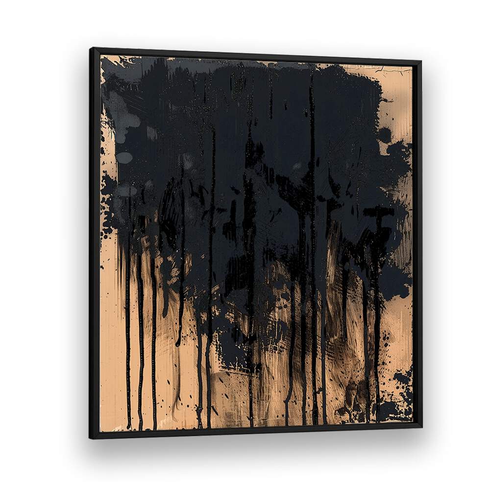 PAINT IT BLACK II BY ANDREAS MAGNUSSON, ABSTRACT PAINTINGS , ABSTRACT ART PRINTS