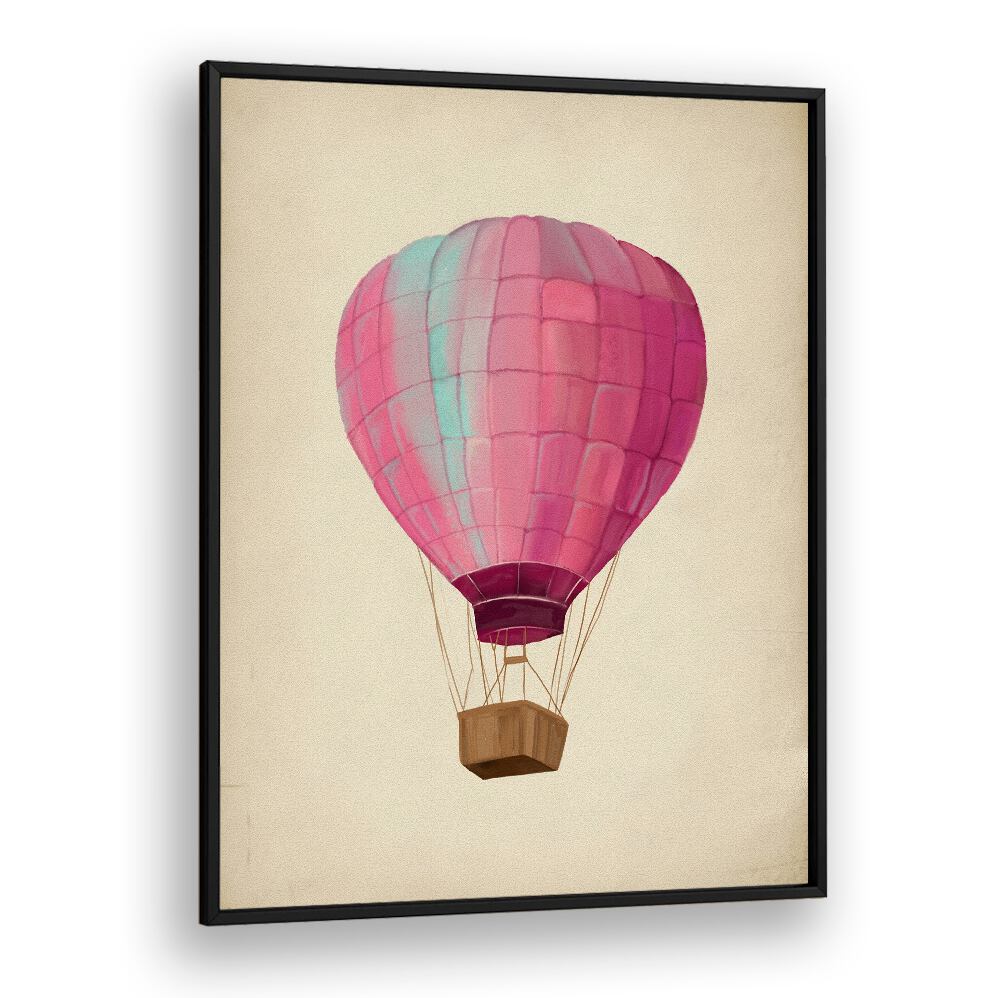 Vintage Parachute, Kids Room Paintings add charm and nostalgia to your child's space with vibrant colors and adventure.