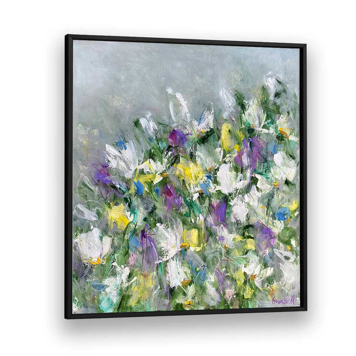 Bright and vibrant COLORFUL BLOOMS, FLORAL FLOWER PAINTINGS showcasing abstract beauty for any space. Perfect for decor.