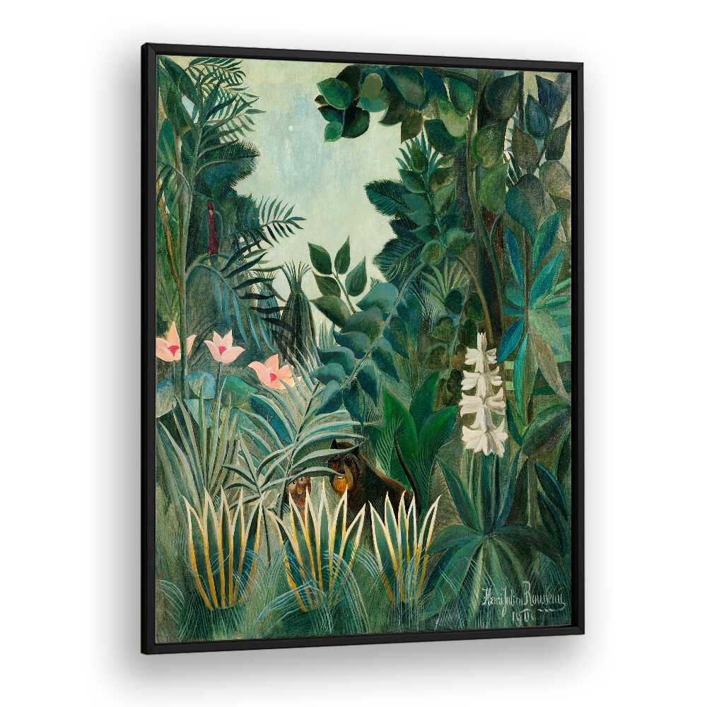 THE EQUATORIAL JUNGLE (1909) , VINTAGE PAINTINGS