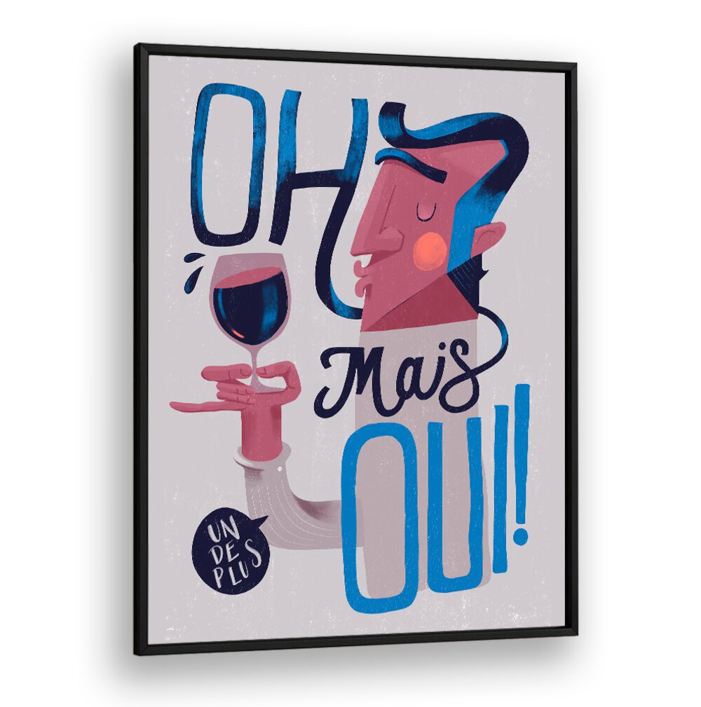 Playful OH MAUS OUI, BAR art adds elegance to any cafe setting, enhancing your daily experience with style.