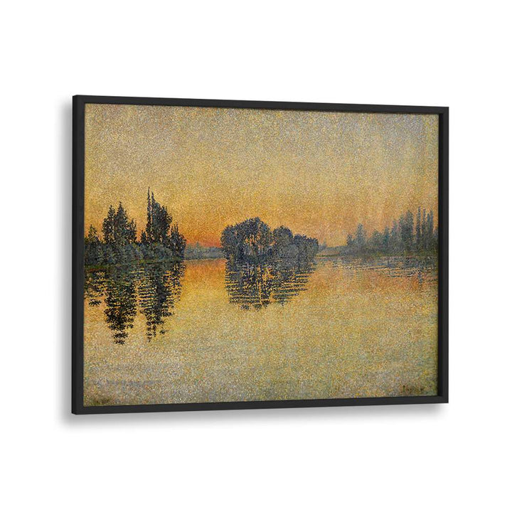 SUNSET (1889)  , VINTAGE PAINTINGS