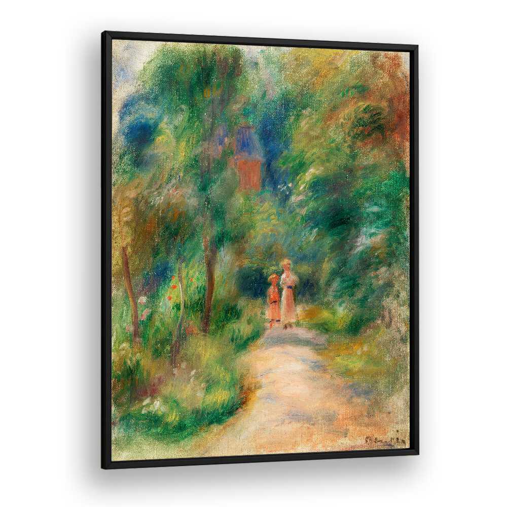 TWO FIGURES ON A PATH : DEUX FIGURES DANS UN SENTIER (1906) , VINTAGE PAINTINGS