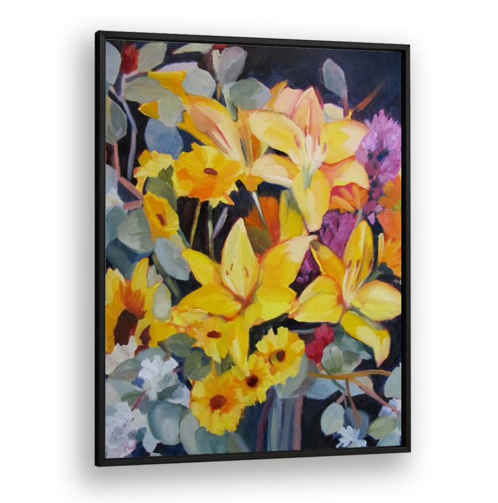 BOUQUET , FLORAL FLOWER PAINTINGS