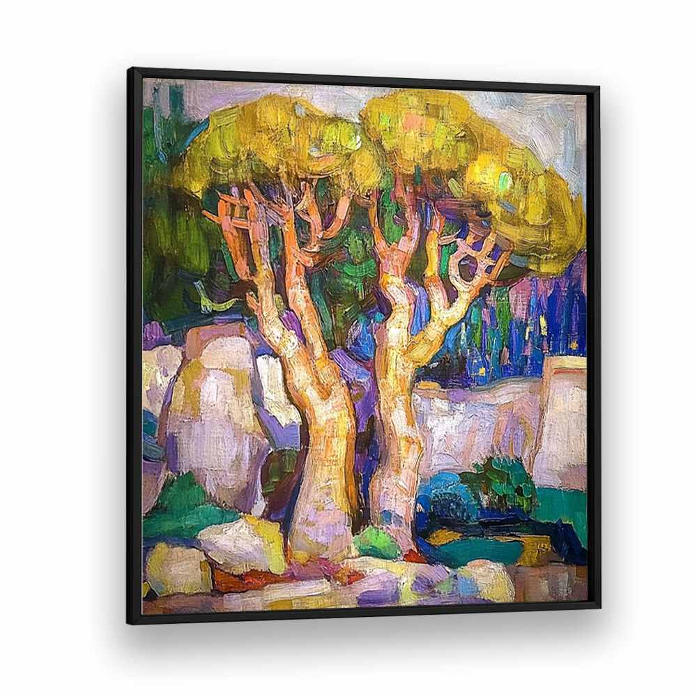 Stunning artwork of TREES BY THE SEA MALLORCA, perfect for adding coastal elegance to your home décor.